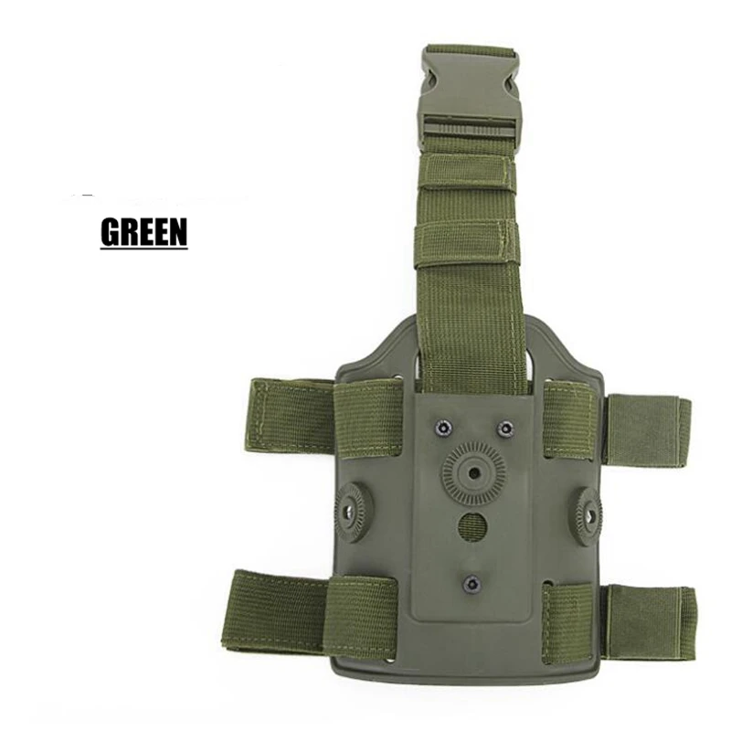 IMI Defense Drop Leg Тактический Подходит для всех IMI Defense пистолет кобуры ноги платформа пистолет аксессуар - Цвет: Хаки