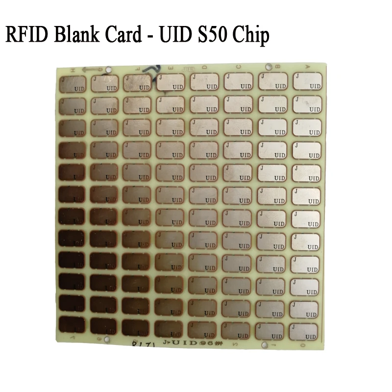 96 шт на листе UID CUID mifare s50 чип RFID чипсет cob id ic клон брелока копия бирка ключ карта