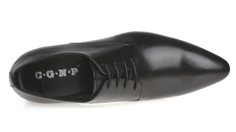 Серпантинная синяя/черная/коричневая обувь для выпускного вечера Мужская