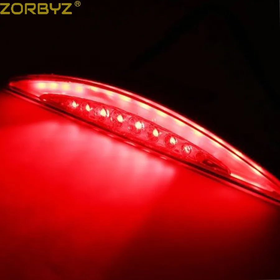 ZORBYZ Мотоцикл Дым/прозрачный/красный светодиодный задняя крышка крыла тормозной