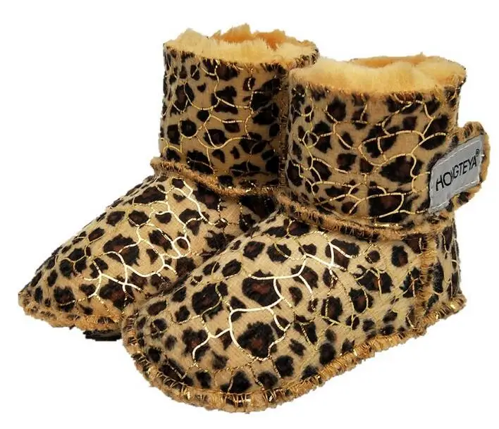 Зимние ботинки 2018 сохраняющие тепло обувь для новорожденных девочек детские