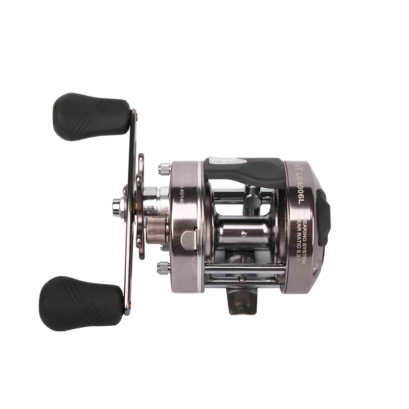 Металлическая Рыболовная катушка 5 3: 1 Левая или правая 5BB жесткая с удобной