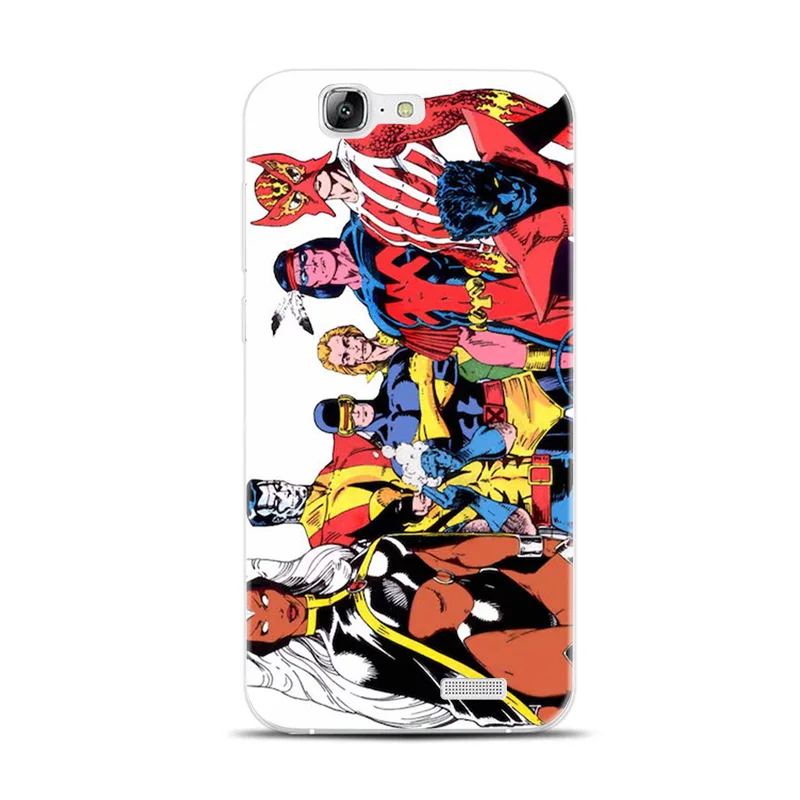 H360 X Men Transparent Hard Thin Skin Case Cover For Huawei P8 P9 P10 Lite Plus 2017 Honor 8 9 6X |