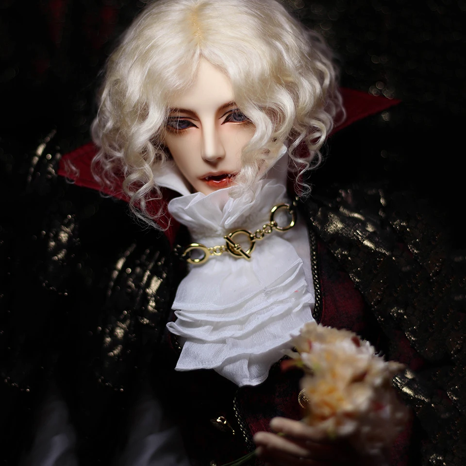 Cataleya bjd 1/3 большой женский темперамент, аристократический раскол, мохер, шерсть в рулонах, европейский стиль, короткие кудрявые волосы, парик