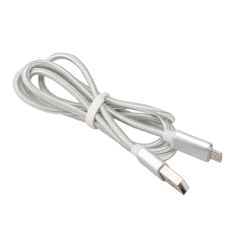 1 м нейлоновый Магнитный кабель 2.4A Micro usb кабель для зарядки и передачи данных Магнитный адаптер для зарядки samsung Xiaomi huawei Android сотовых телефонов