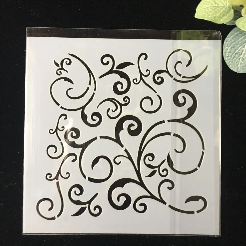 Декоративный трафарет &quotсделай сам&quot 8/шт./упак. 13 см часы в виде рулевого колеса