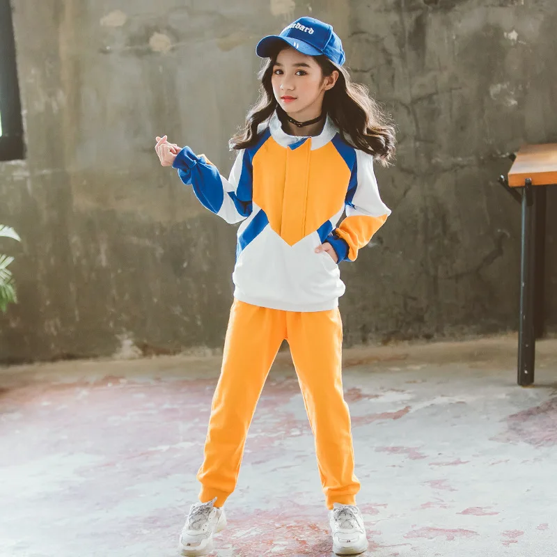 Новинка Осенняя детская одежда костюмы для танцев в стиле хип хоп толстовка с