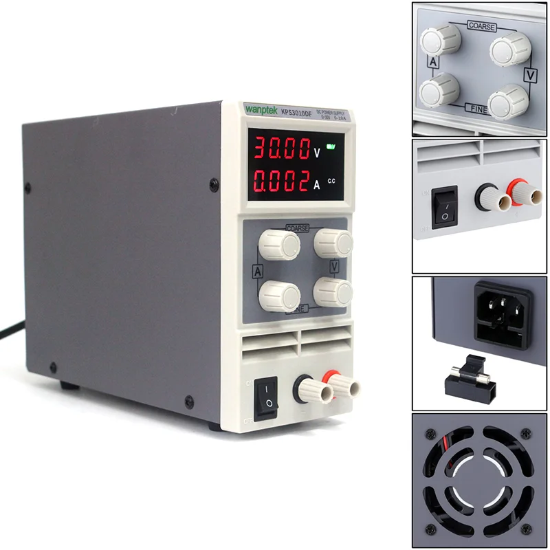 KPS3010DF 110 В/220 В Регулируемый Высокоточный светодиодный дисплей переключатель