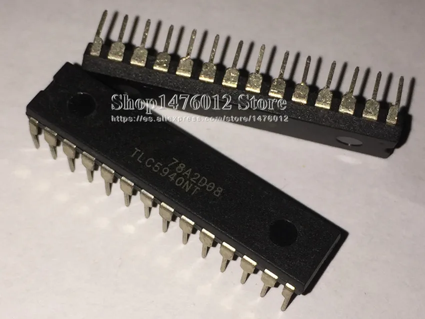 1 шт./лот TLC5940 TLC5940NT TLC5940N DIP28|Интегральные схемы| |