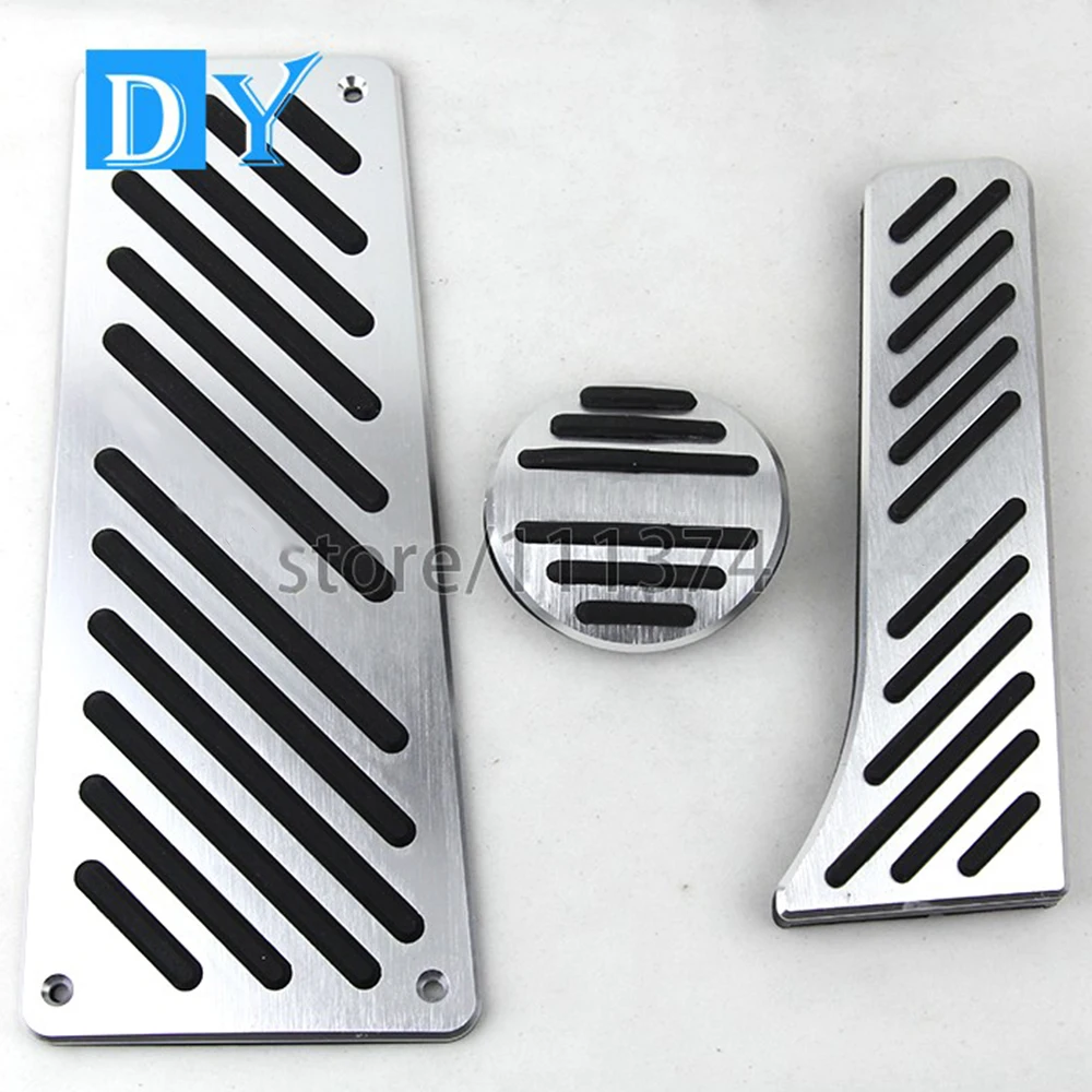 Нет для леворульных автомобилей укладки волос Алюминий ножные педали газа