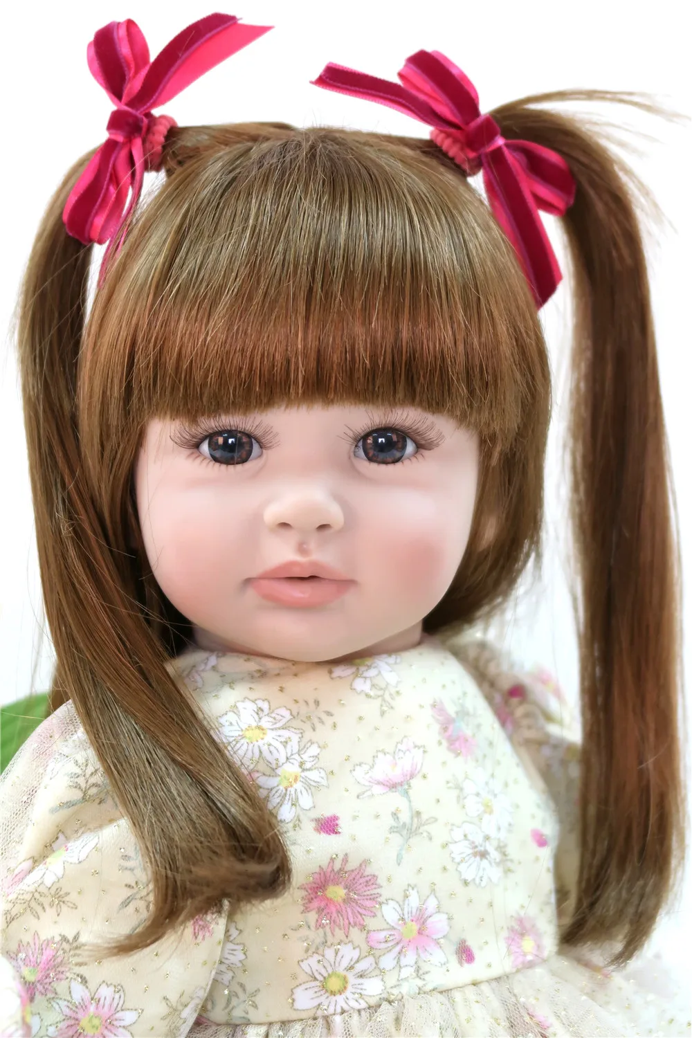 Новый дизайн 60 см мягкая силиконовая кукла Reborn Baby 24 &quotигрушка для новорожденного