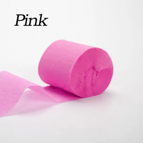 pink 350*10 см рифленая крепированная бумага Оригами для рукоделия Цветочная Гирлянда оберточная складка Скрапбукинг Подарочные украшения для вечеринки - Цвет: pink