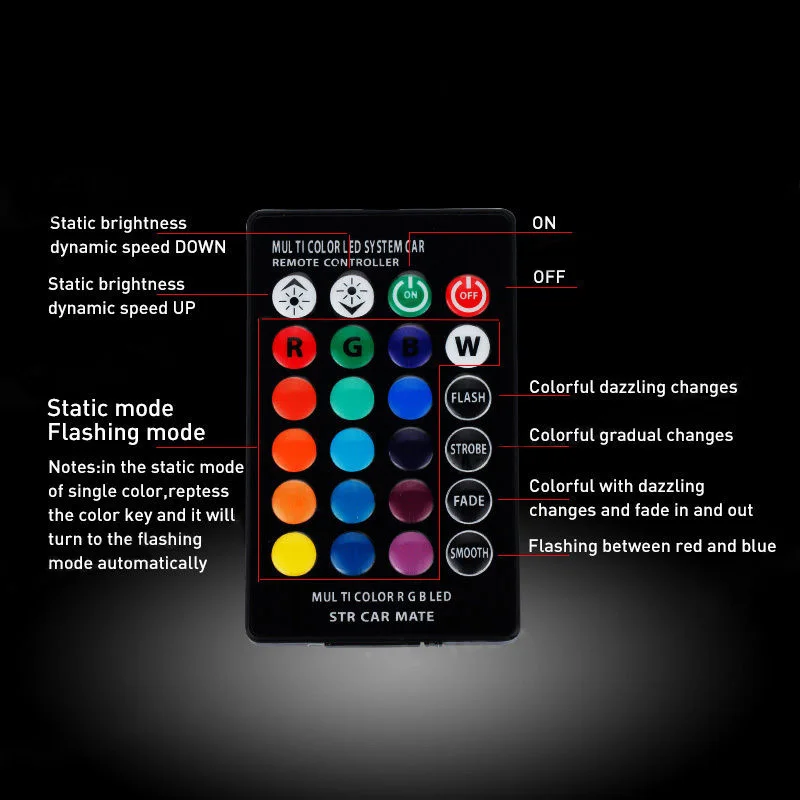 

JX-LCLYL 2 . T10 5050 RGB +