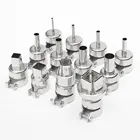 JIGUOOR 12 шт. 3456781012 мм A1125 A1126 Тепловая пушка сопла для паяльной станции горячим воздухом 850