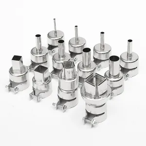 JIGUOOR 12 шт. 3456781012 мм A1125 A1126 Тепловая пушка сопла для паяльной станции горячим воздухом 850