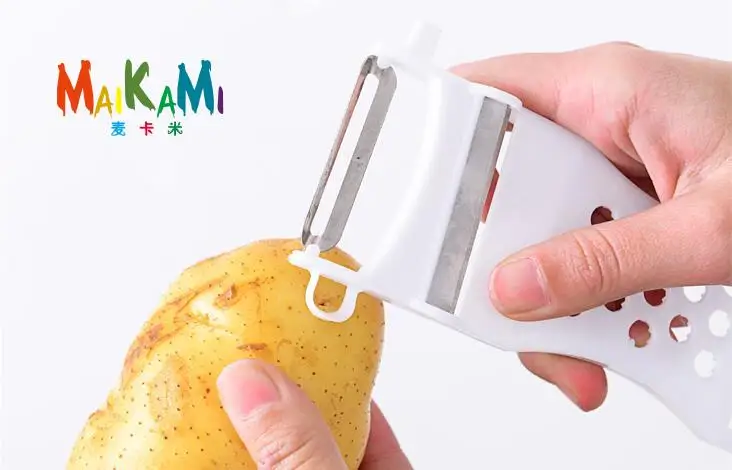 5 в 1 пластиковые овощные фруктовые Слайсеры резак лезвия из нержавеющей стали