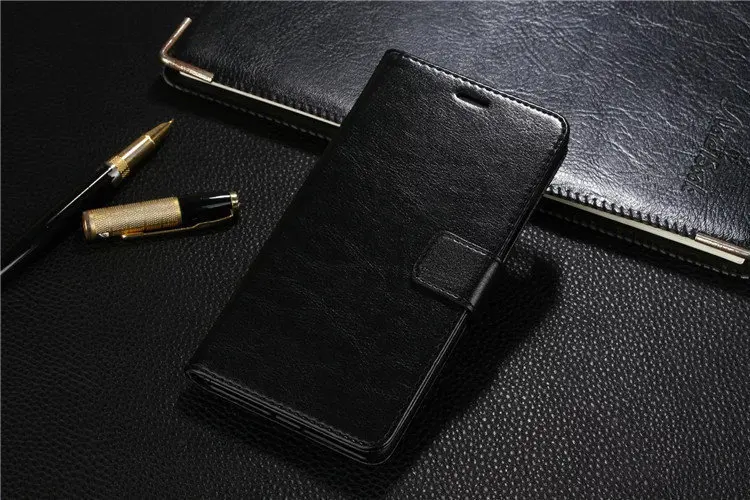 Чехол-книжка A53 Для OPPO черный чехол-книжка с отделениями для карт кожаный чехол s