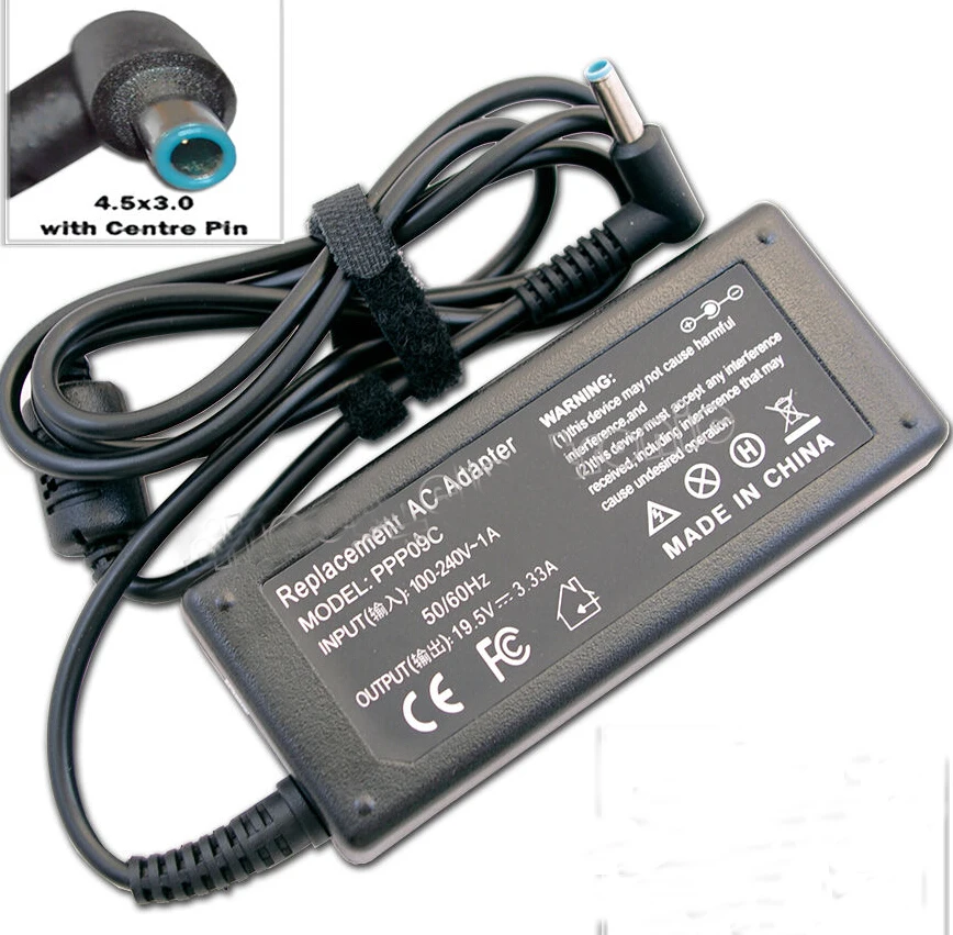 Зарядное устройство для ноутбука HP Stream 11 13 14 15 65 Вт 19 5 в|charger ipaq|charger stationadapter honda |