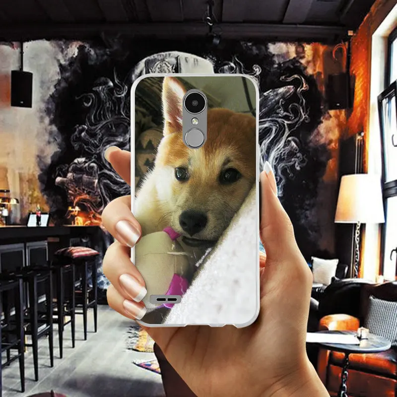 For LG K4 K7 K8 K10 2017 G2 G3 Mini G4 Spirit G5 G6 V10 V20 V30 Nexus 5X Soft TPU Phone Cases Brushwood Doge Shiba Inu Funny Dog |