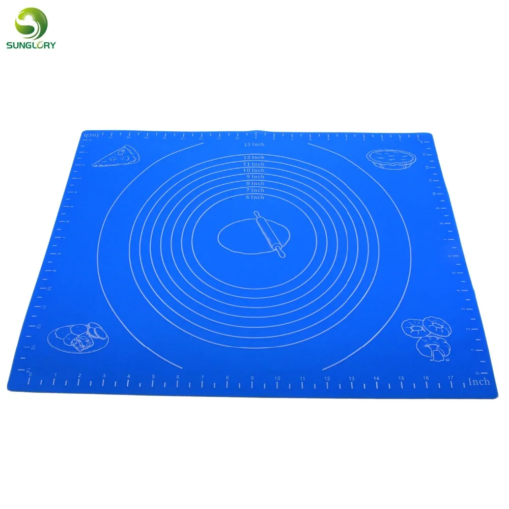 Силиконовый коврик для раскатки теста 50 х40 см|silicone rolling cut mat|roll matsilicone |