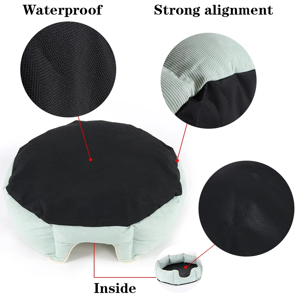 Круглые лежанки для домашних питомцев диван-домик коврики маленьких средних