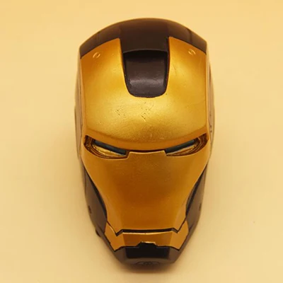Iron Man Black Домашняя креативная пепельница Megatron Day Hornet черный воин Железный человек покрытая смолой пепельница офисная коробка для хранения индивидуальная ручка держатель - Цвет: Iron Man Black