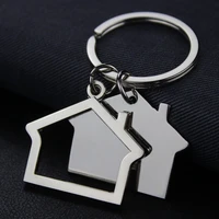re custom 100pcs free shipping house home men women keychain car bag customized logo keyring party key chain wholesale m15