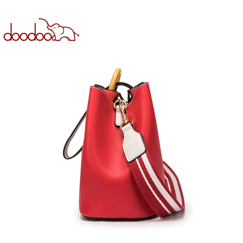 DOODOO Брендовая женская сумка сумка-тоут через плечо из искусственной кожи с