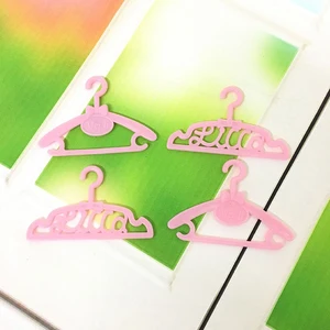 Вешалки для одежды 10 шт.лот, аксессуары для кукол, ролевые игры, новогодние подарки для девочек, оптовая продажа