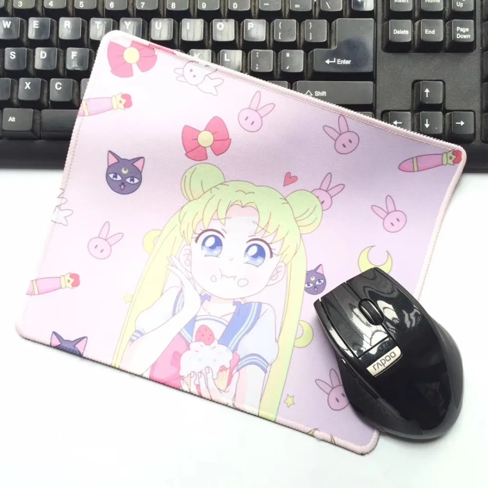 Магический коврик для мыши Kawai Kitty Pom пурин Сейлор Мун анпанман магический массив