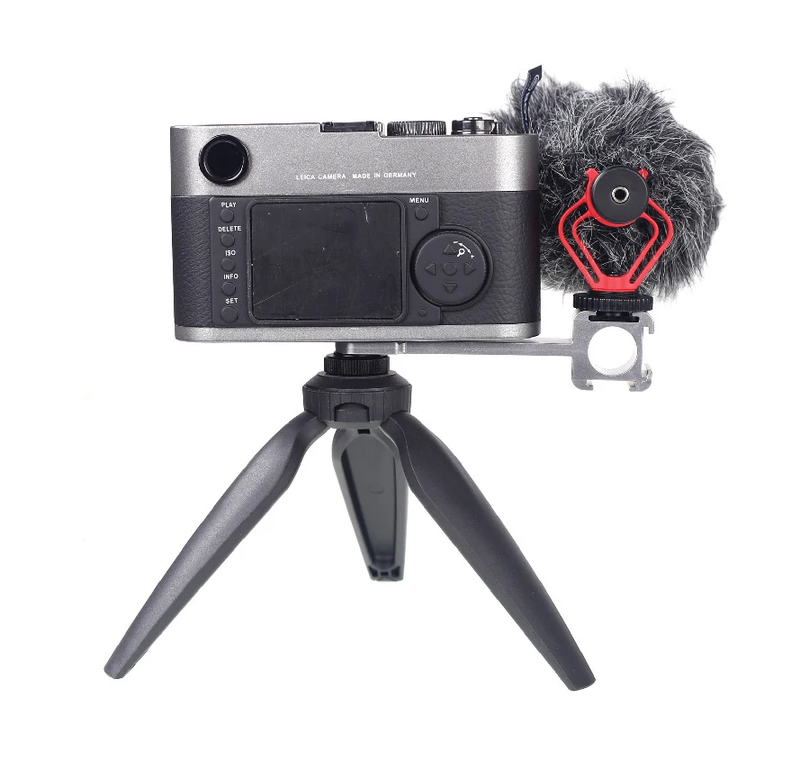 CimaPro CPT-3 металлический удлинитель 3 крепления для холодного башмака для Zhiyun Smooth 4/DJI OSMO/Vimble 2 Gimbal светодиодный светильник BY-MM1 микрофоном