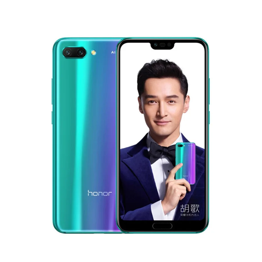 Honor 10 глобальная прошивка NFC Android 8 1 Восьмиядерный мобильный телефон 5 84 дюймов