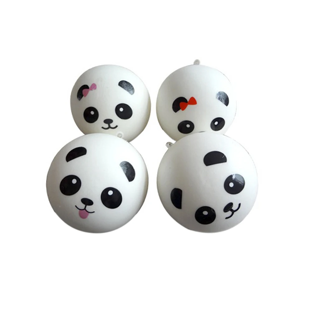 Jumbo Panda медленно поднимающиеся амулеты Kawaii булочки хлеб сотовый телефон