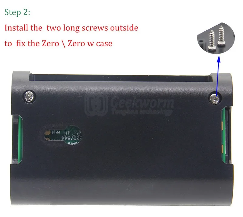Комплект Raspberry Pi Zero W с корпусом из АБС-пластика+ кабель GPIO+ кабель USB OTG+ мини-адаптер HDMI+ 2x20 штекер+ медный радиатор Pi 0 комплект