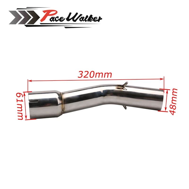 Мотоцикл FZ1 FZ1N FZ1000 глушитель средней трубы мотоцикл середине ссылку для Yamaha |