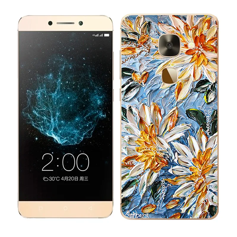 Чехол для Leeco Letv Le 2 Le2 Pro X527 X620 мягкие силиконовые чехлы из ТПУ с масляной росписью