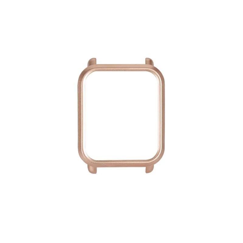 Gold Модные прочные Чехлы для часов, чехол для Xiaomi Huami Amazfit Bip, Молодежные часы с защитой экрана, повседневные Простые Чехлы для часов - Цвет: Gold