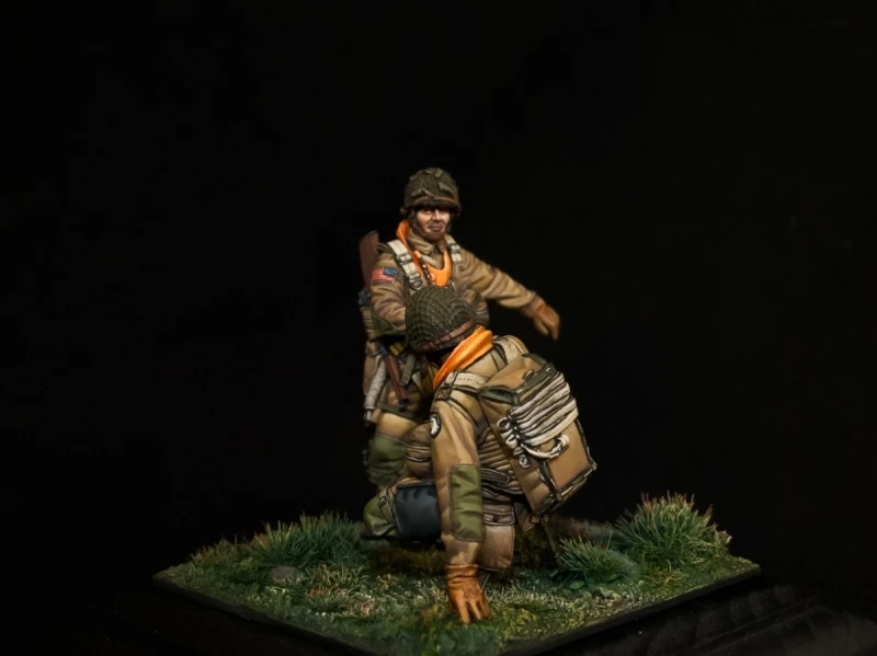 1/35 Масштаб 2 мировая война армия США 101st разделение взаимная помощь неокрашенные