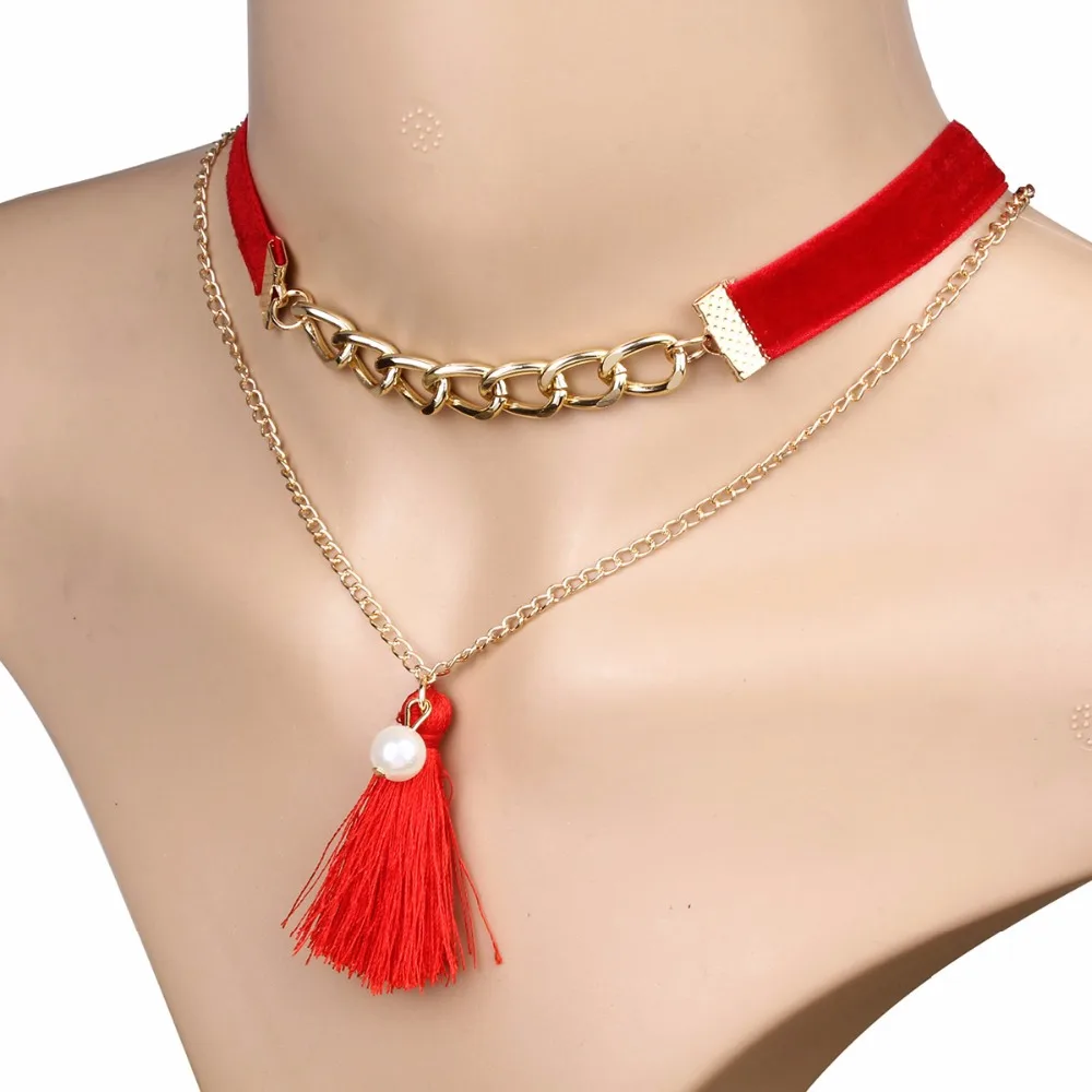 2016 Горячее предложение новое крученое украшение простое черное красное белое