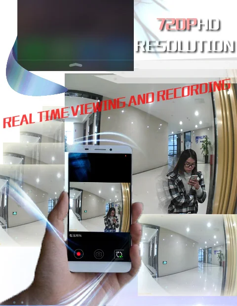 Zetta wifi камера беспроводная HD удаленный вид в режиме реального времени с длительным временем ожидания широкий угол обнаружения движения запись