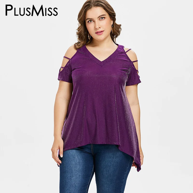 PlusMiss плюс размер 5XL 4XL сексуальное с открытыми плечами бархатные на шнуровке
