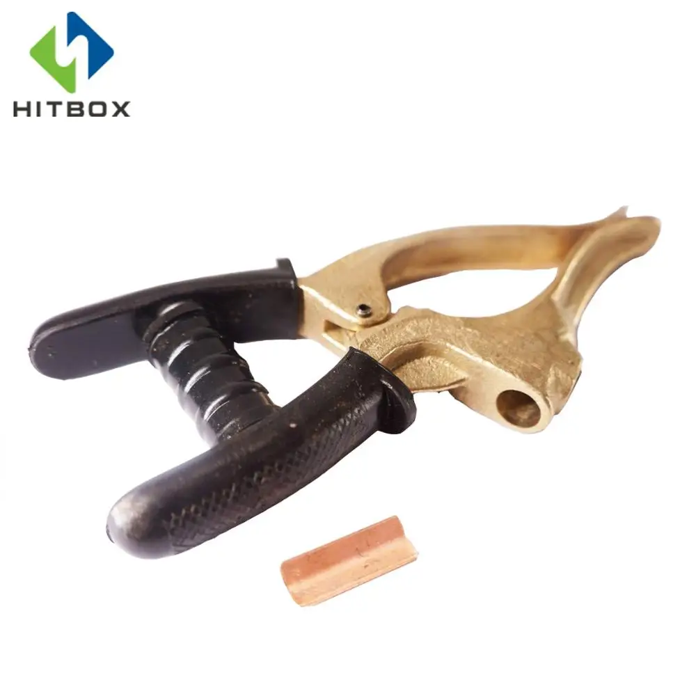 HITBOX полный медь 400A заземления Зажим для дуги MMA палки сварки