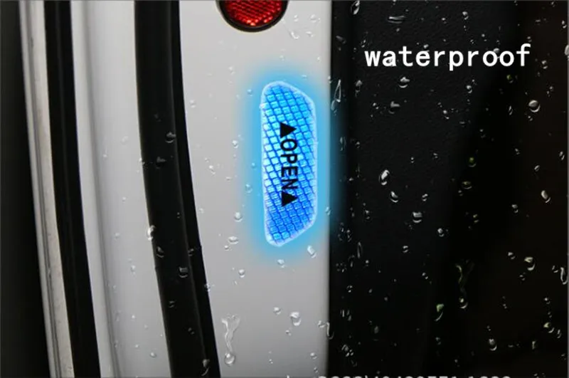 4 шт. наклейки на двери автомобиля знак безопасности предупреждающие