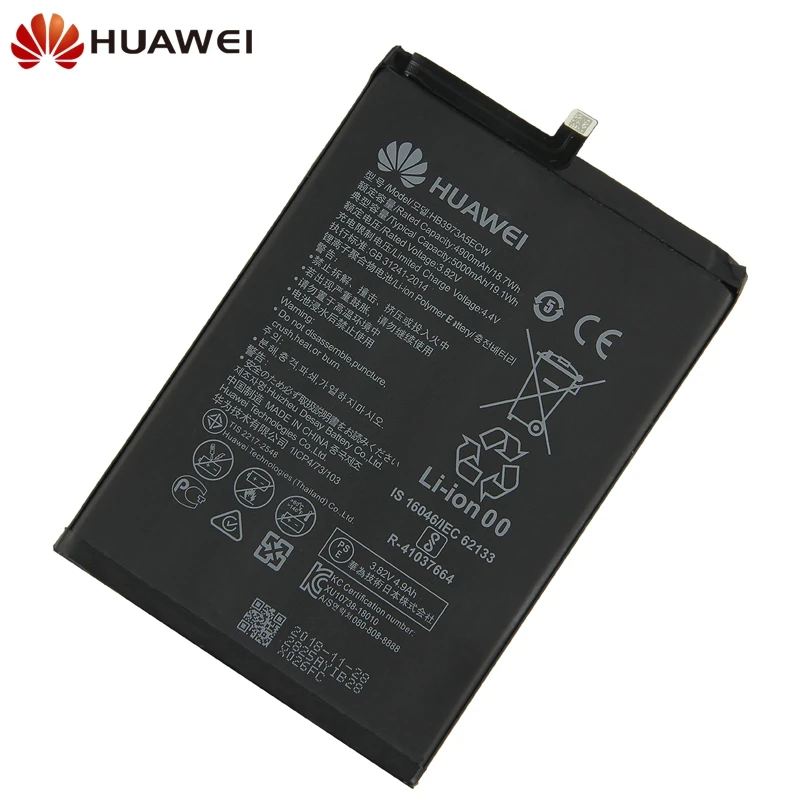 Оригинальная сменная батарея для телефона huawei mate 20 X mate 20X20 X EVR-AL00 HB3973A5ECW аутентичная аккумуляторная батарея 5000 мАч