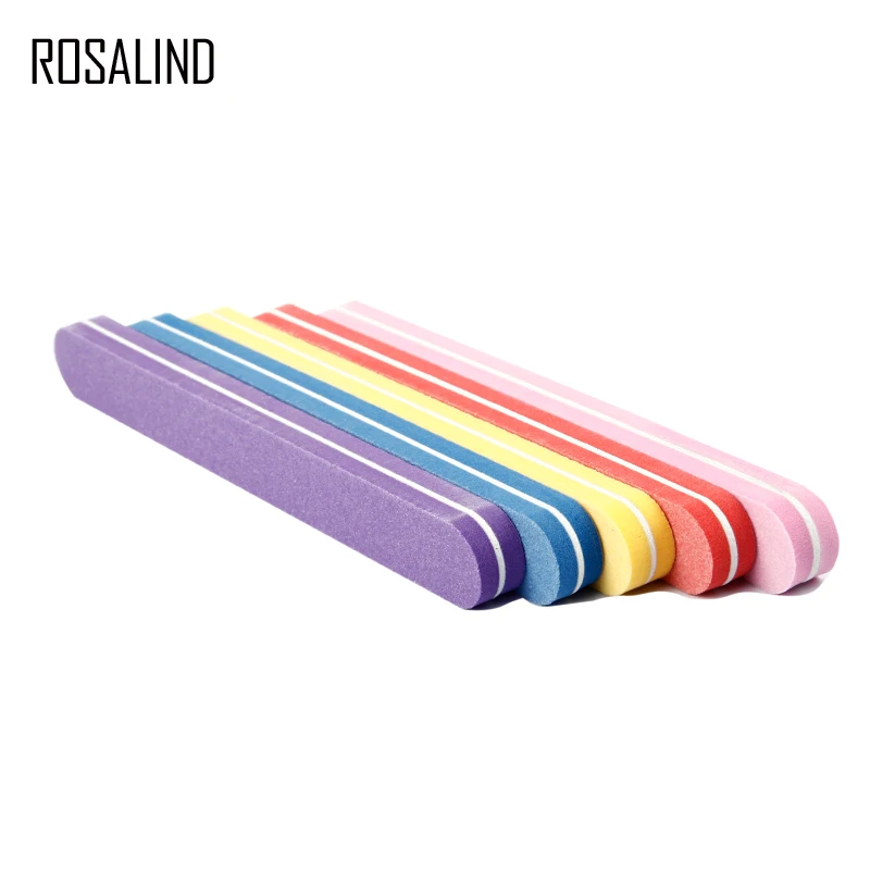 ROSALIND 1 шт., буфер для ногтей, пилка для ногтей, профессиональная полировка, полировщик для ногтей, блочные инструменты, губка для маникюра, педикюра, искусство