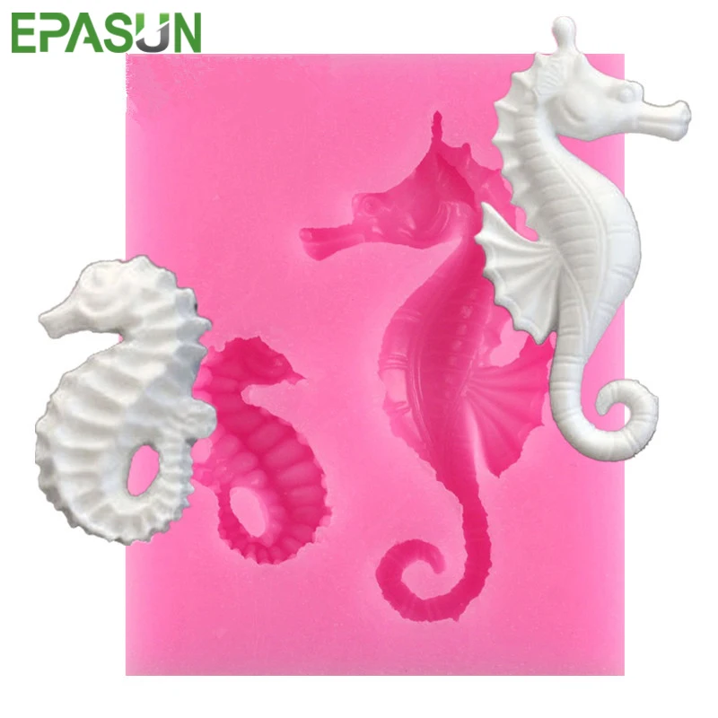 Силиконовая форма для торта с морскими животными помадка инструмент украшения
