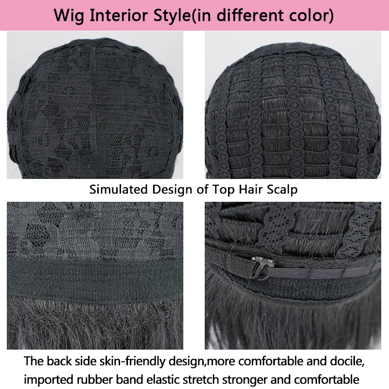 [Anihut】minato Yukina Wig BanG Dream! Женский парик из синтетических волос фиолетовый