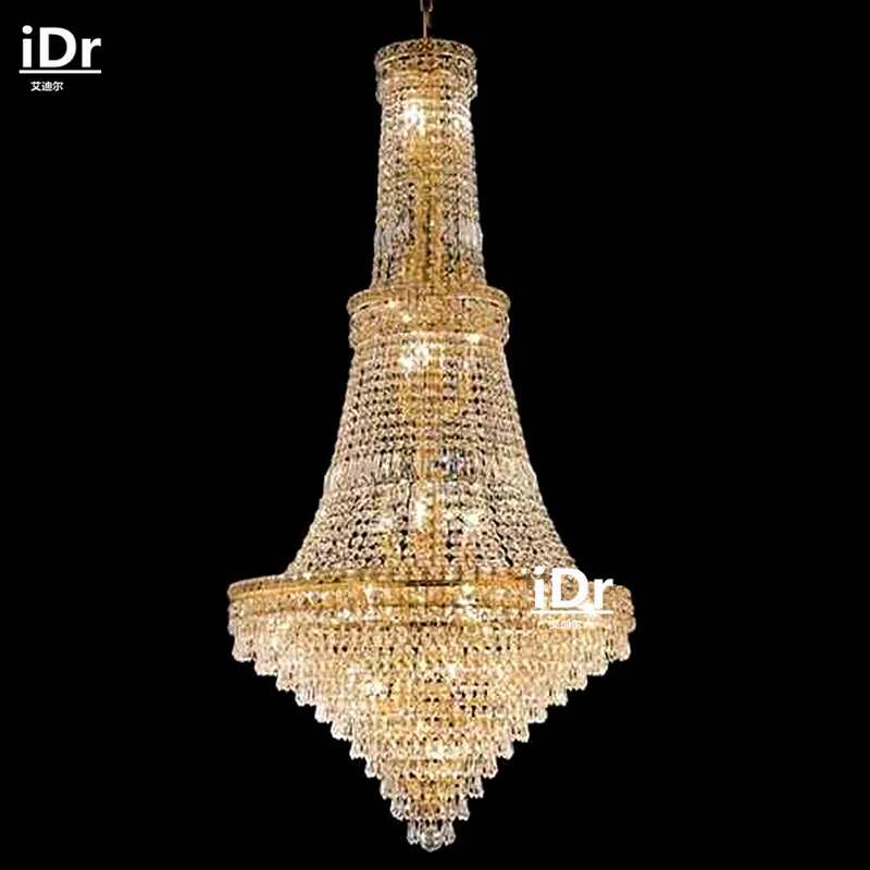 Хрустальная люстра для столовой уникальная хрустальная в стиле ампир освещение