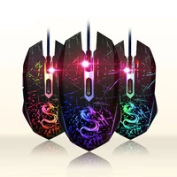 usb wired gaming mouse optical computer pc notebook laptop dpi game led gamer mice for dota csgo gamers souris arc