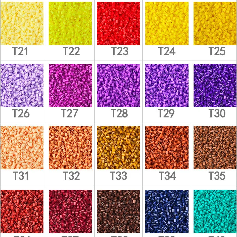 

500pcs 2.6mm EVA Hama beads Toy Kids Fun Craft DIY Handmaking Iron Perler Fuse Bead Creative Intelligence Educational Toys